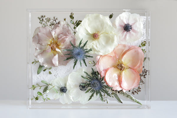 LOCAL PICKUP ONLY- Custom Floral Preservation Box 8x10