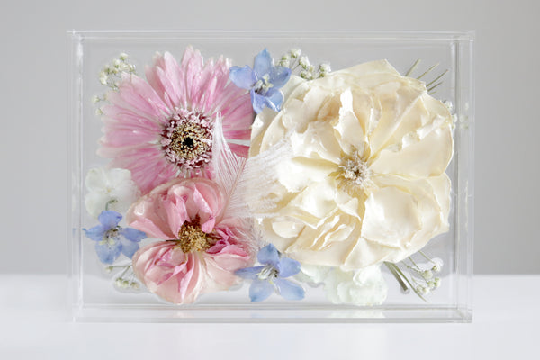 LOCAL PICKUP ONLY- Custom Floral Preservation Box 5x7