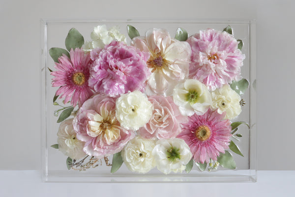 LOCAL PICKUP ONLY- Custom Floral Preservation Box 9x12