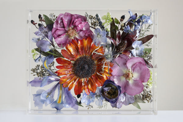 LOCAL PICKUP ONLY- Custom Floral Preservation Box 8x10