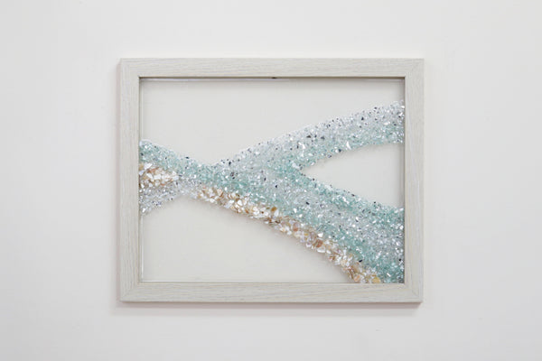 Coordinating Abstract Resin Art Combo, Each 12.5x15.5