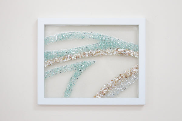 Coordinating Abstract Resin Art Combo, Each 12.5x15.5