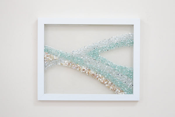 Coordinating Abstract Resin Art Combo, Each 12.5x15.5