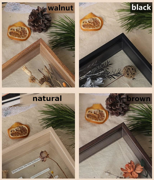 LOCAL PICKUP ONLY- Custom Framed Floral Preservation Box 8x12