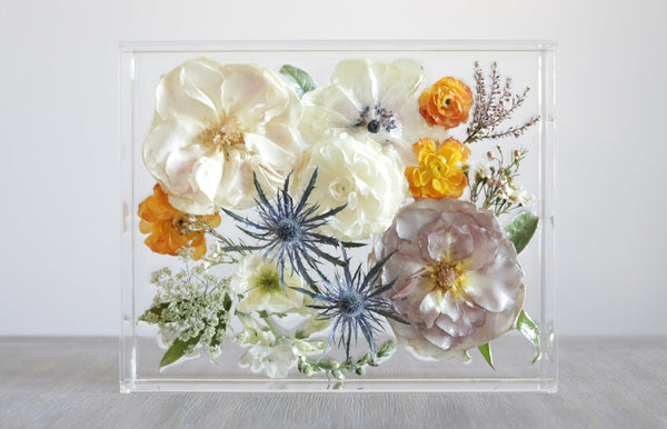 LOCAL PICKUP ONLY- Custom Floral Preservation Box 8x10