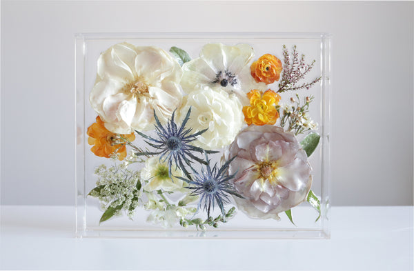 LOCAL PICKUP ONLY- Custom Floral Preservation Box 8x10