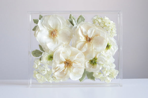 LOCAL PICKUP ONLY- Custom Floral Preservation Box 8x10