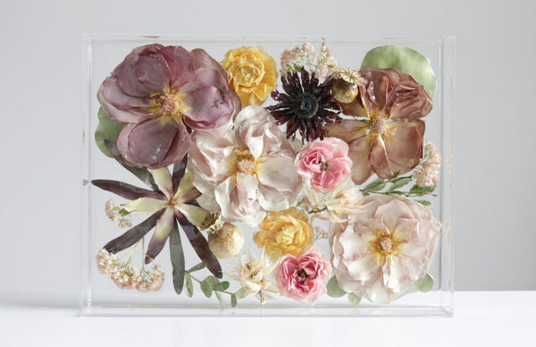 LOCAL PICKUP ONLY- Custom Floral Preservation Box 9x12