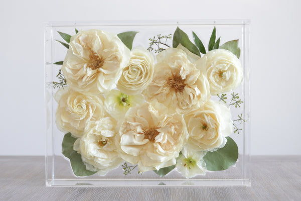 LOCAL PICKUP ONLY- Custom Floral Preservation Box 8x10