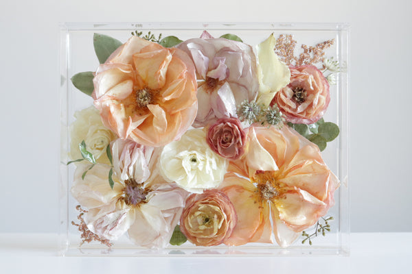 LOCAL PICKUP ONLY- Custom Floral Preservation Box 8x10