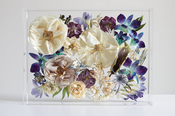 LOCAL PICKUP ONLY- Custom Floral Preservation Box 9x12