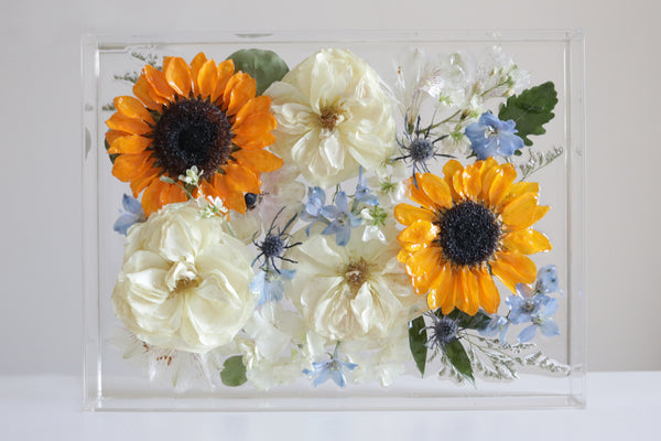 LOCAL PICKUP ONLY- Custom Floral Preservation Box 9x12