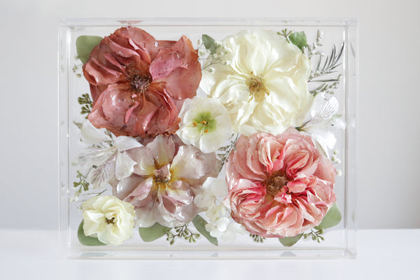 LOCAL PICKUP ONLY- Custom Floral Preservation Box 8x10