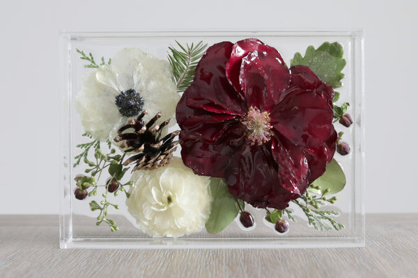 LOCAL PICKUP ONLY- Custom Floral Preservation Box 5x7