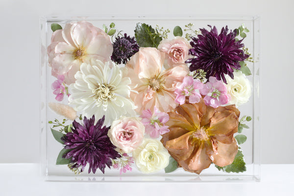 LOCAL PICKUP ONLY- Custom Floral Preservation Box 9x12