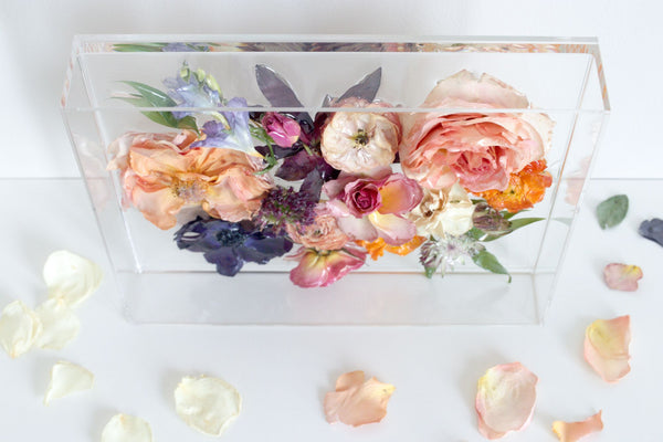 LOCAL PICKUP ONLY- Custom Floral Preservation Box 8x10