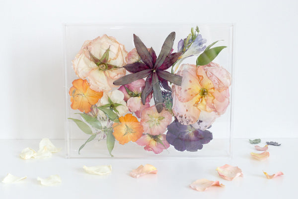 LOCAL PICKUP ONLY- Custom Floral Preservation Box 8x10