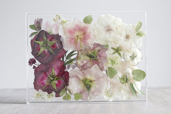 LOCAL PICKUP ONLY- Custom Floral Preservation Box 9x12