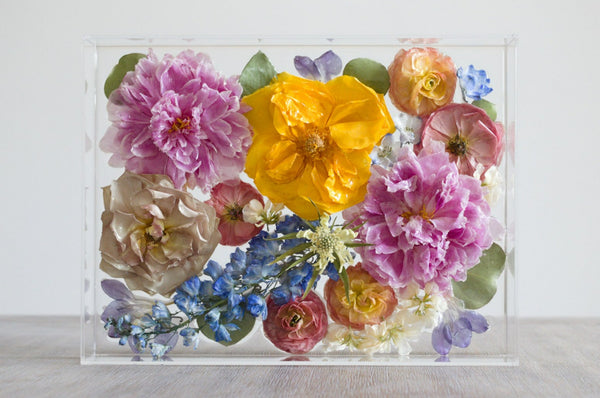 LOCAL PICKUP ONLY- Custom Floral Preservation Box 9x12