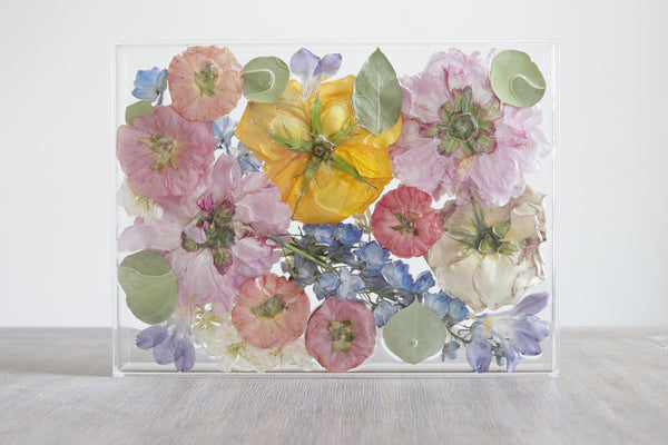 LOCAL PICKUP ONLY- Custom Floral Preservation Box 9x12