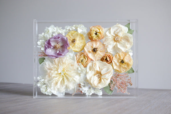 LOCAL PICKUP ONLY- Custom Floral Preservation Box 9x12