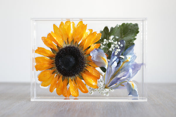 LOCAL PICKUP ONLY- Custom Floral Preservation Box 5x7