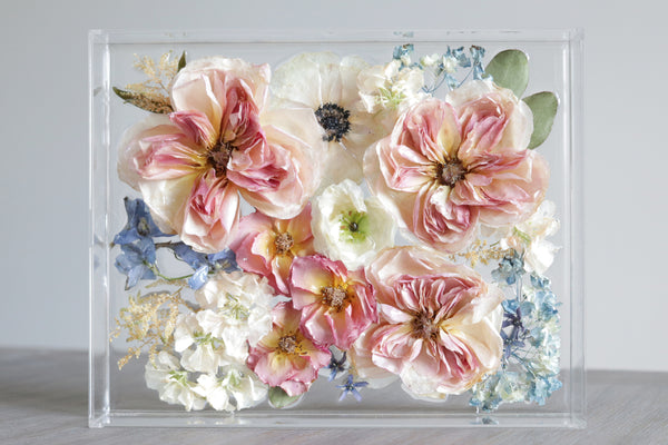 LOCAL PICKUP ONLY- Custom Floral Preservation Box 8x10