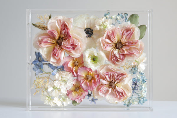 LOCAL PICKUP ONLY- Custom Floral Preservation Box 8x10