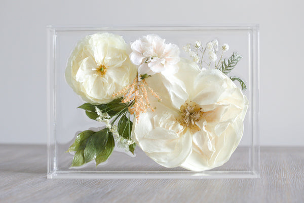LOCAL PICKUP ONLY- Custom Floral Preservation Box 5x7