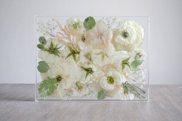 LOCAL PICKUP ONLY- Custom Floral Preservation Box 9x12