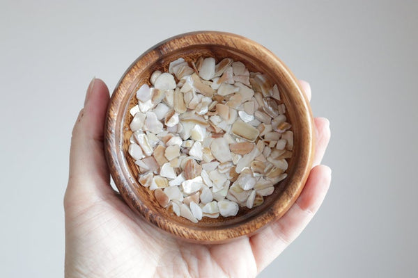 Wooden Ring Dish- Shells