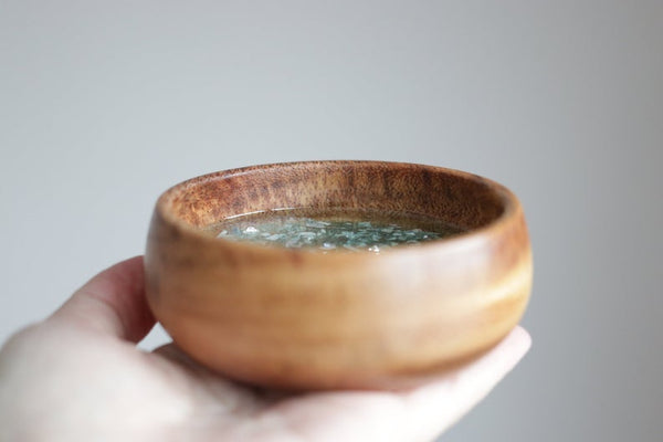 Wooden Ring Dish- Turquoise