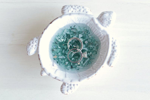 Ceramic Ring Dish- Turtle