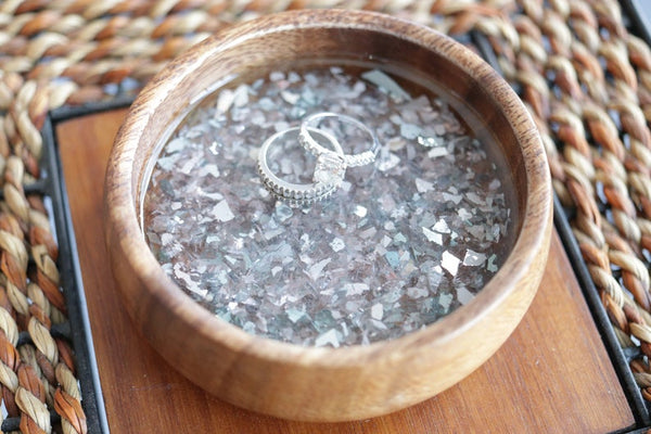 Wooden Ring Dish- Mermaid/Unicorn