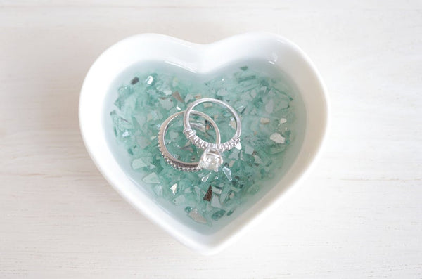 Ceramic Ring Dish- Heart