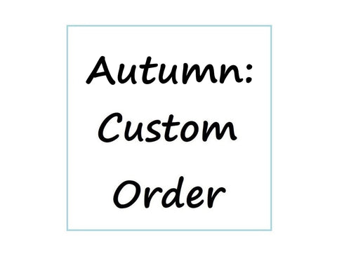Autumn Custom Necklace