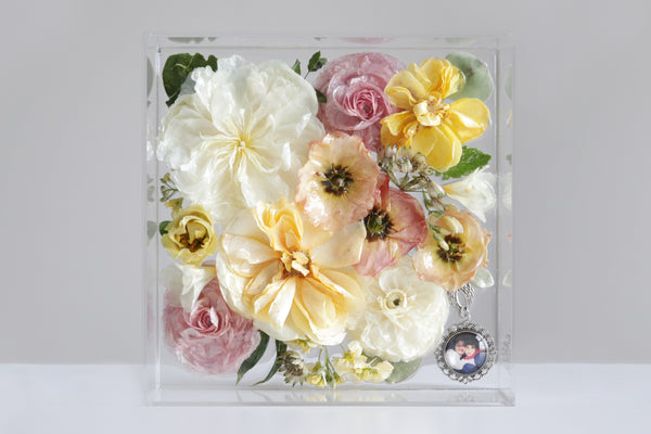 LOCAL PICKUP ONLY- Custom Floral Preservation Box 8x8