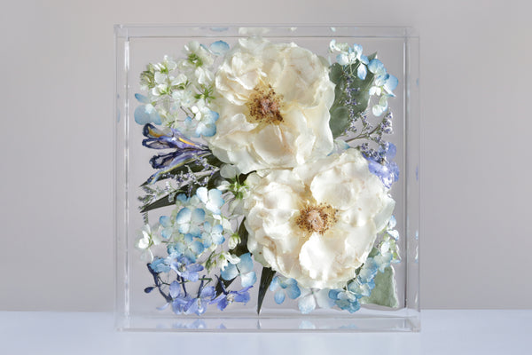 LOCAL PICKUP ONLY- Custom Floral Preservation Box 8x8