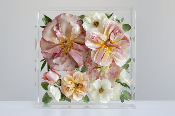 LOCAL PICKUP ONLY- Custom Floral Preservation Box 8x8