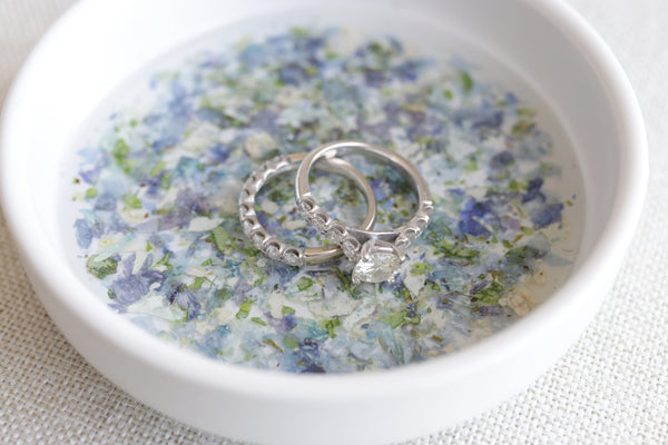 LOCAL PICKUP ONLY- Custom Floral Preservation Ring Dish