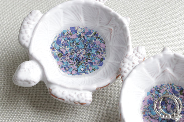 LOCAL PICKUP ONLY- Custom Floral Preservation Ring Dish