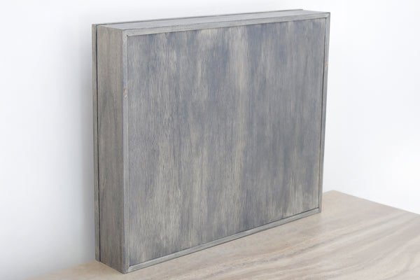 LOCAL PICKUP ONLY- Custom Framed Floral Preservation Shadow Box 10x12 (with Airbrush Color-Correction)