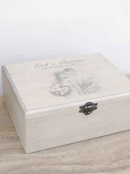 Custom Engraved Memory Box