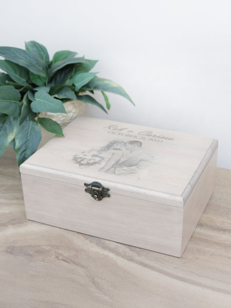 Custom Engraved Memory Box