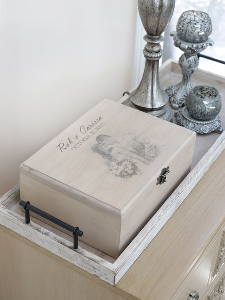 Custom Engraved Memory Box