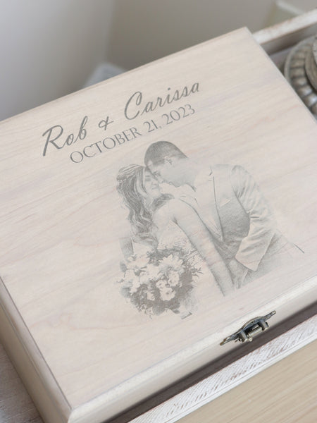 Custom Engraved Memory Box