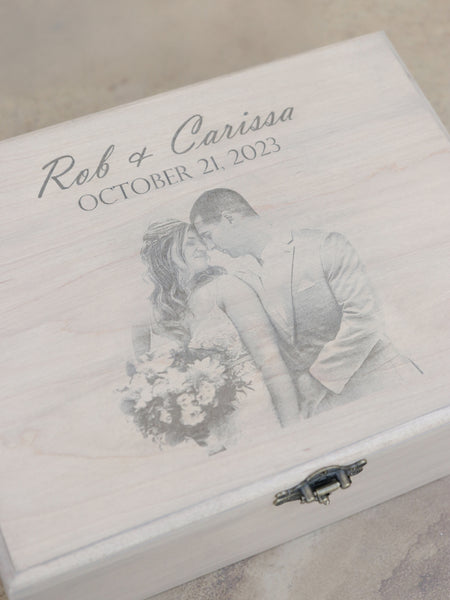 Custom Engraved Memory Box