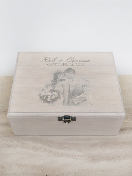 Custom Engraved Memory Box