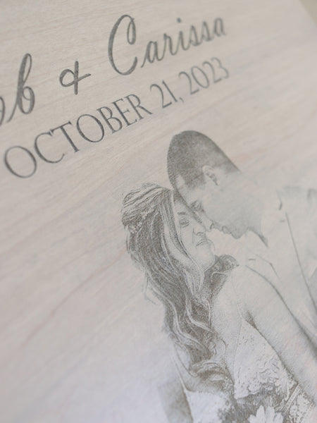 Custom Engraved Memory Box