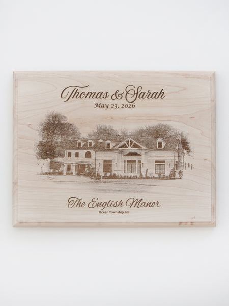 Custom Engraved Venue Plaque